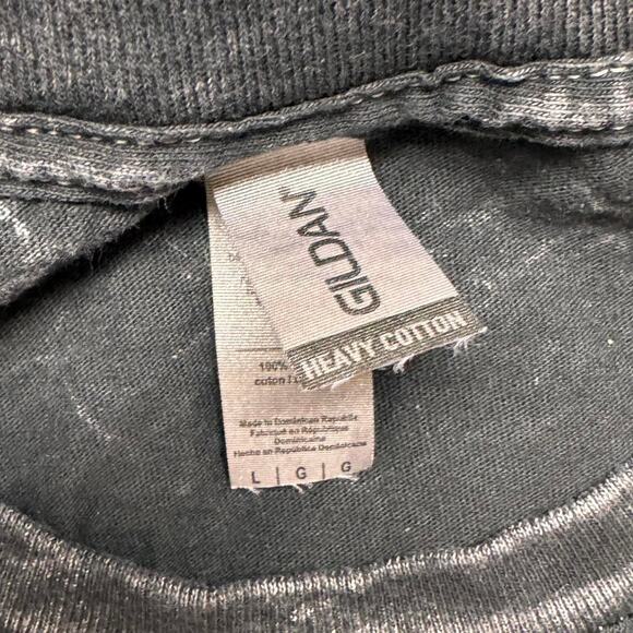 Sublime graphic band tee sz L black mineral washed sun stars celestial goth - Picture 4 of 8